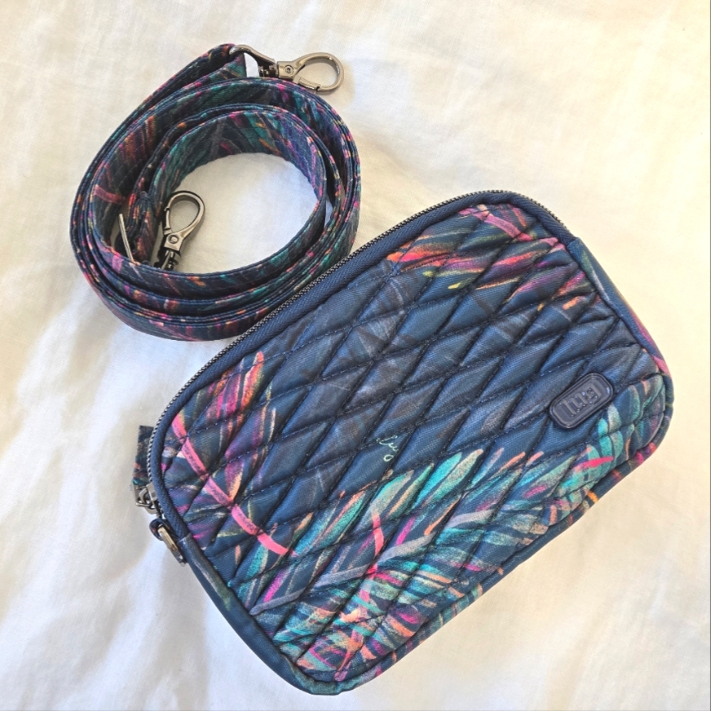 ❗SOLD❗Lug Coupe Convertible Crossbody Waist Bag in Tropical Multi